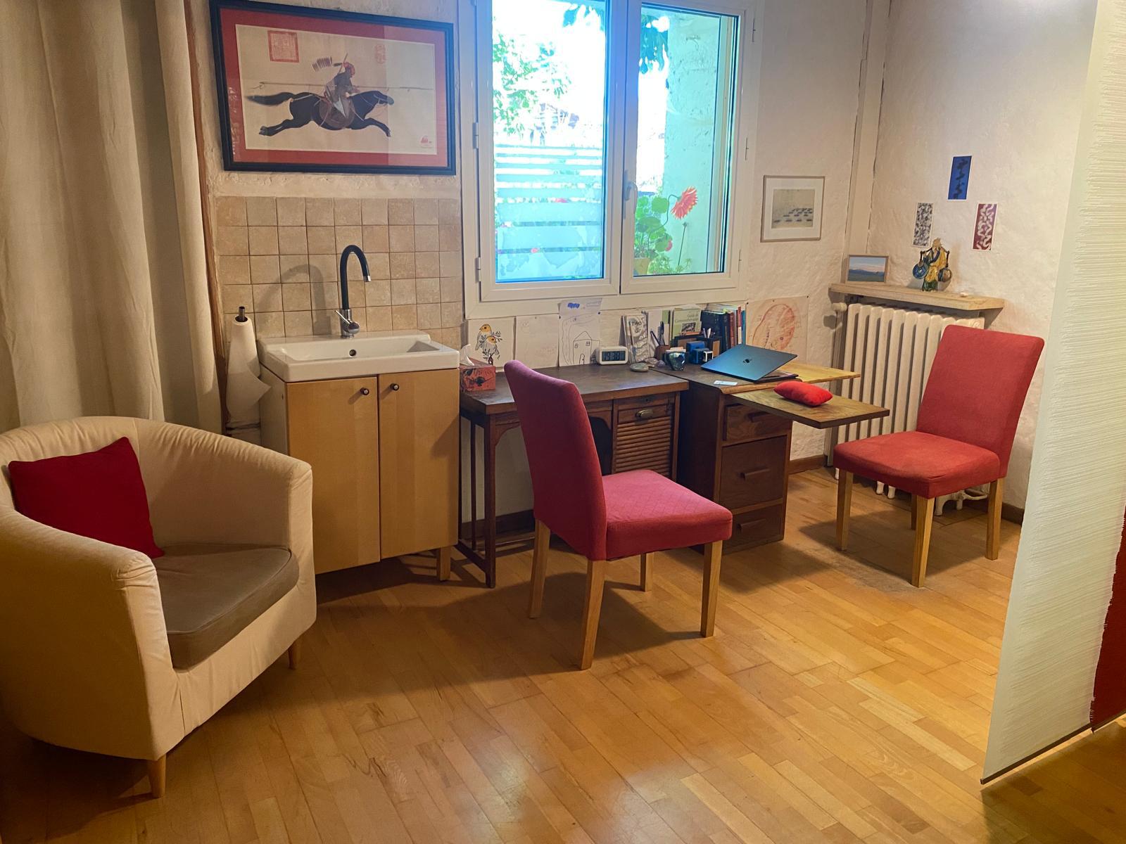 Le cabinet - salle d'accueil